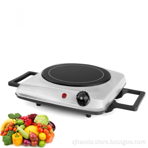 Electrical Infrared Ceramic Cooktop Round Plate